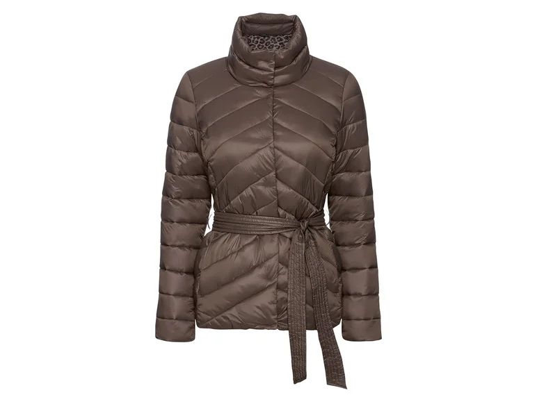 Doudoune légère avec ceinture femme - Image 7