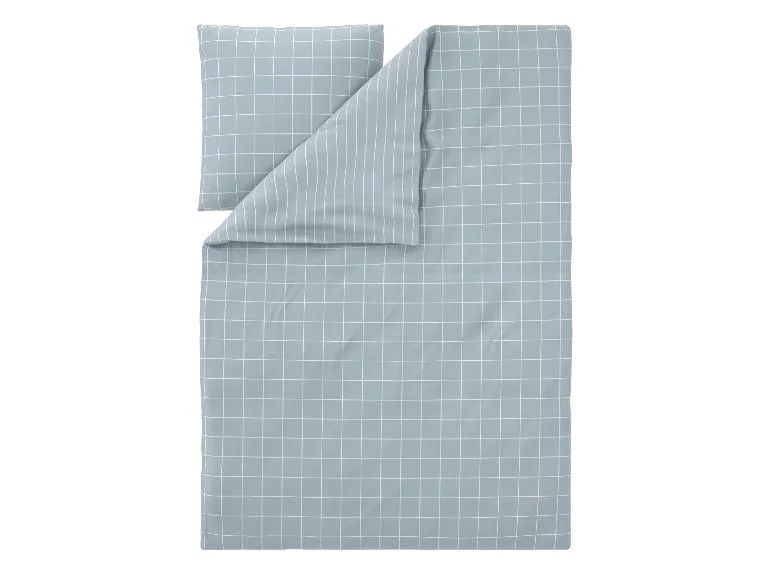 Parure de lit double face en satin microfibre, 140 x 200 cm - Image 7