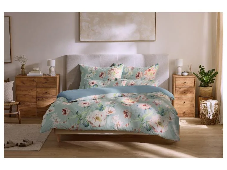 Parure de lit en satin microfibre, 260 x 240 cm — SKU DDPE18B4ARYA6UV48 - Image 5