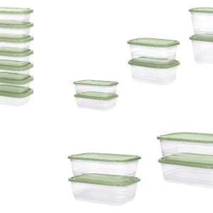 Set de 17 boîtes de conservation