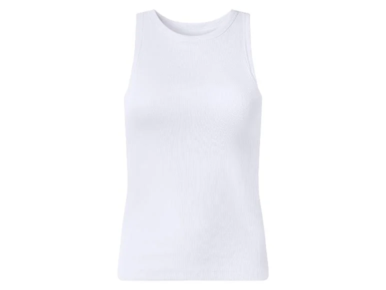 Débardeur côtelé soutien-gorge intégré femme - Image 4
