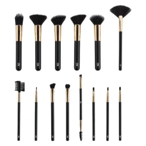 Set de pinceaux de maquillage, 14 pièces