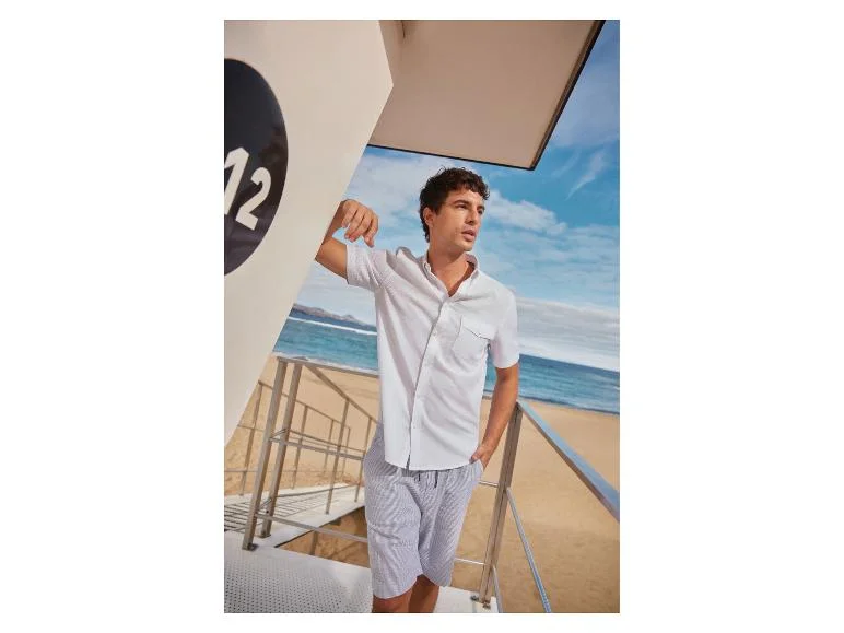 Chemise en seersucker homme - Image 4