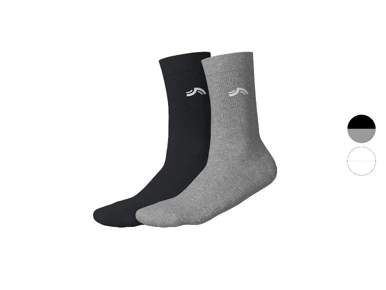 Lot de 2 paires de chaussettes de tennis homme/femme - Image 4