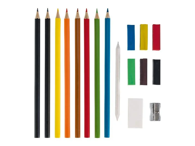 Set d’esquisse et de dessin ou coffret de crayons de couleur - Image 6
