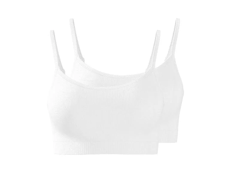 Lot de 2 brassières côtelées femme - Image 7