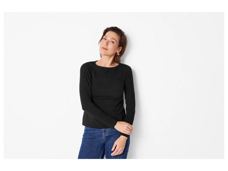 Lot de 2 t-shirts à manches longues femme — SKU X34BAH43ZP4VVG6GB - Image 11