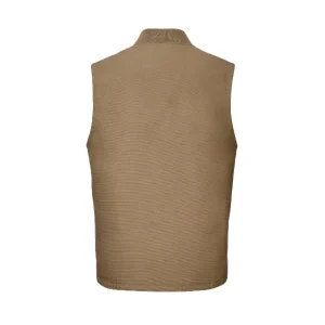 Men's canvas gilet