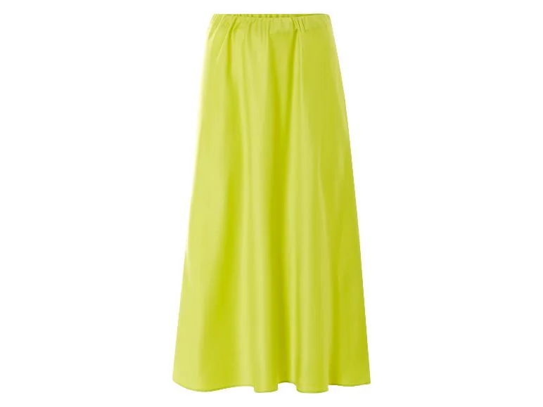 Jupe midi en satin femme - Image 6