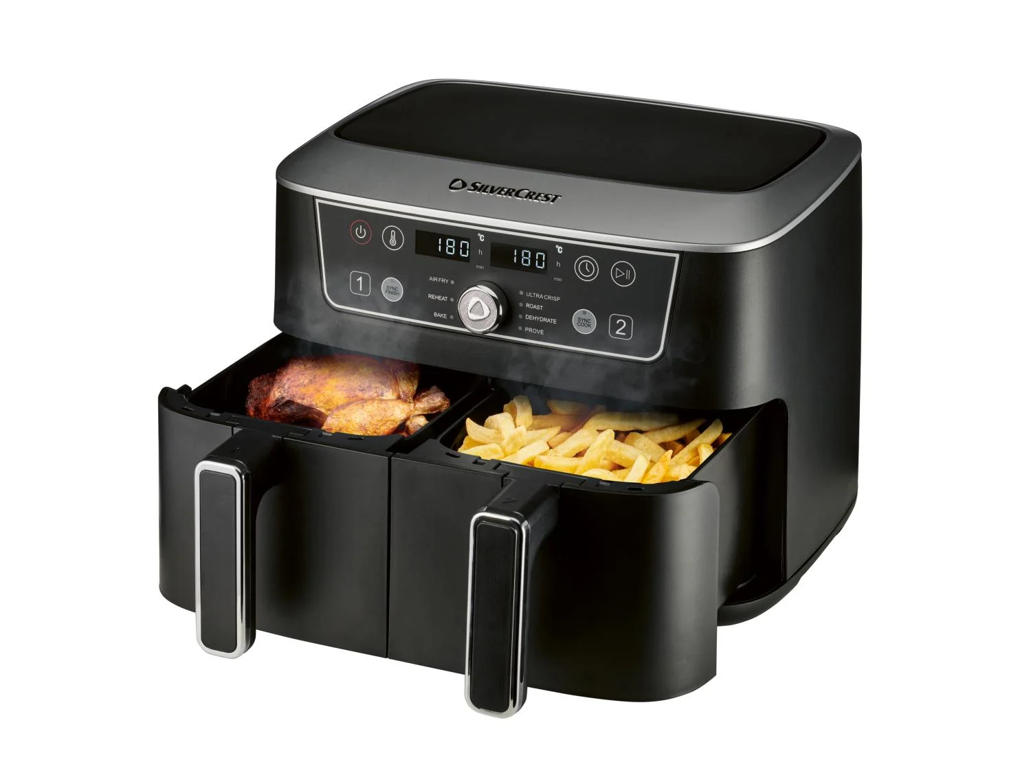 Friteuse à air chaud double zone SHFDD 2600 C2, 8,7 L - Image 9