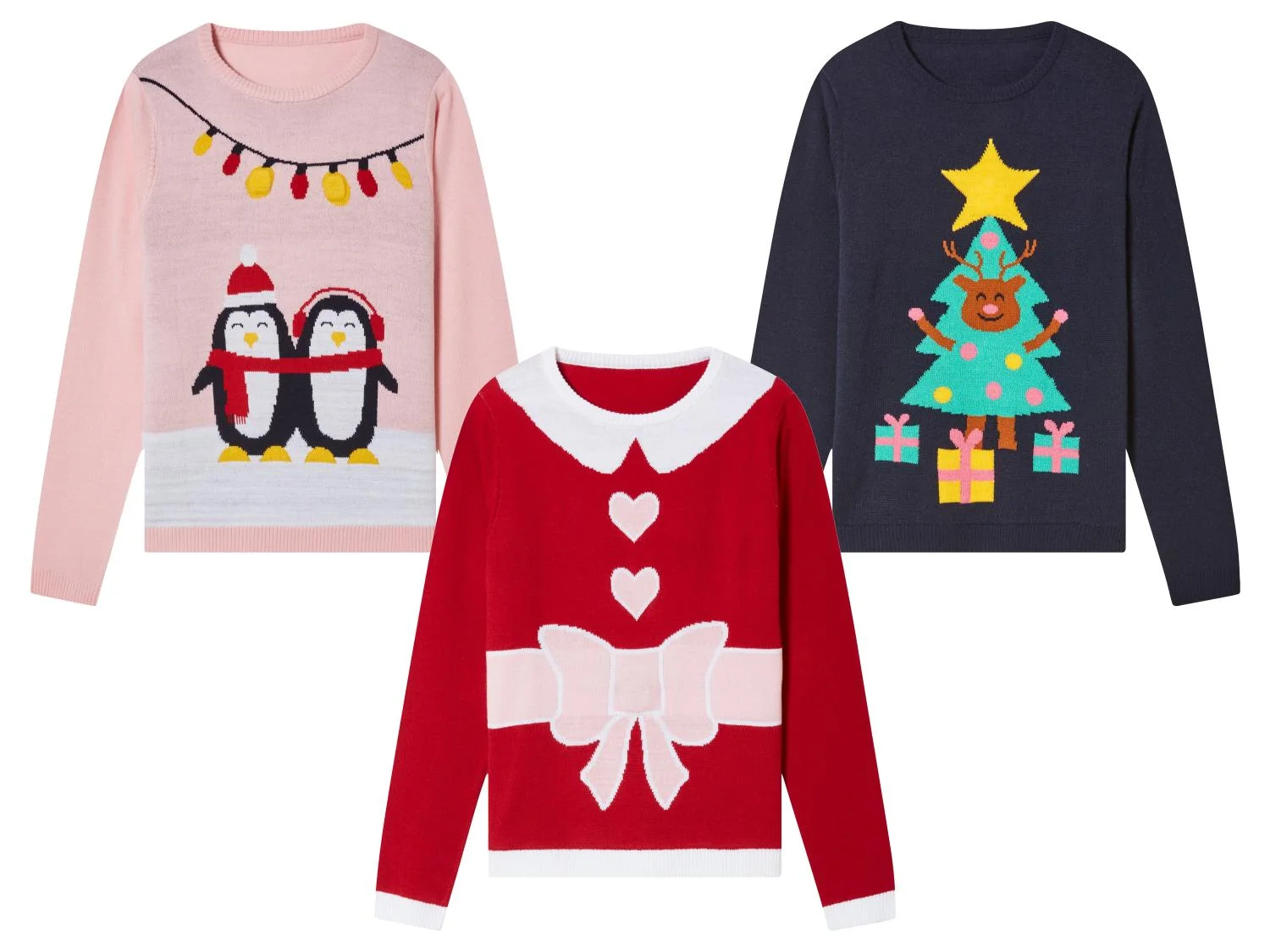 Pullover de Noël à LED fille - Image 15