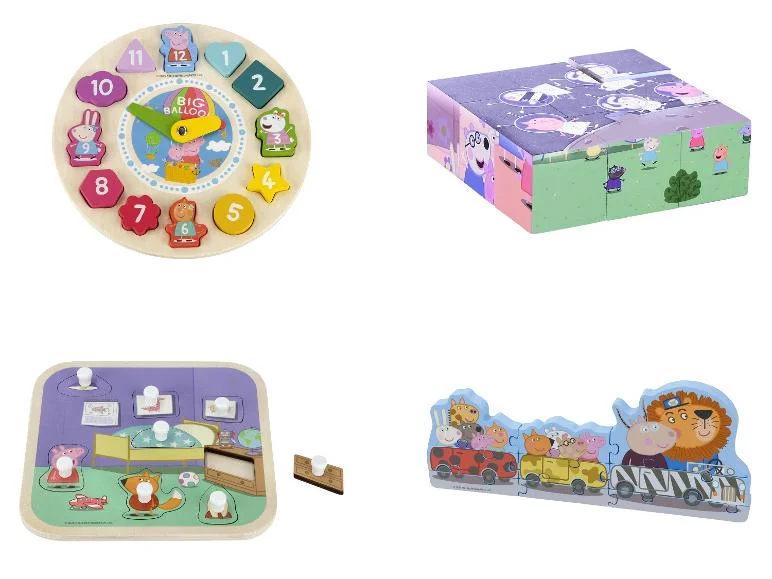 Puzzle ou Jeu d'encastrement Peppa Pig - Image 3