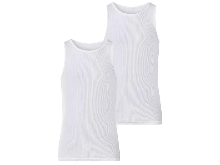 Débardeurs à double côte pour hommes, lot de 2 - Image 2