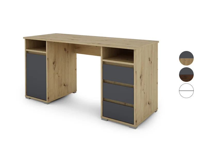 Bureau Lobo, avec rangements, 138 x 75 x 55 cm - Image 14