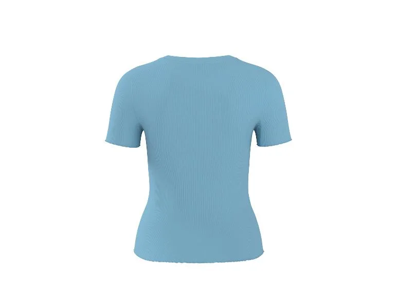 T-shirt côtelé femme — SKU LFTCLWA6QN63S11DLW - Image 5