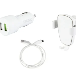 Support Smartphone pour voiture avec chargeur Qi® TKHQ 10 A1, 10 W