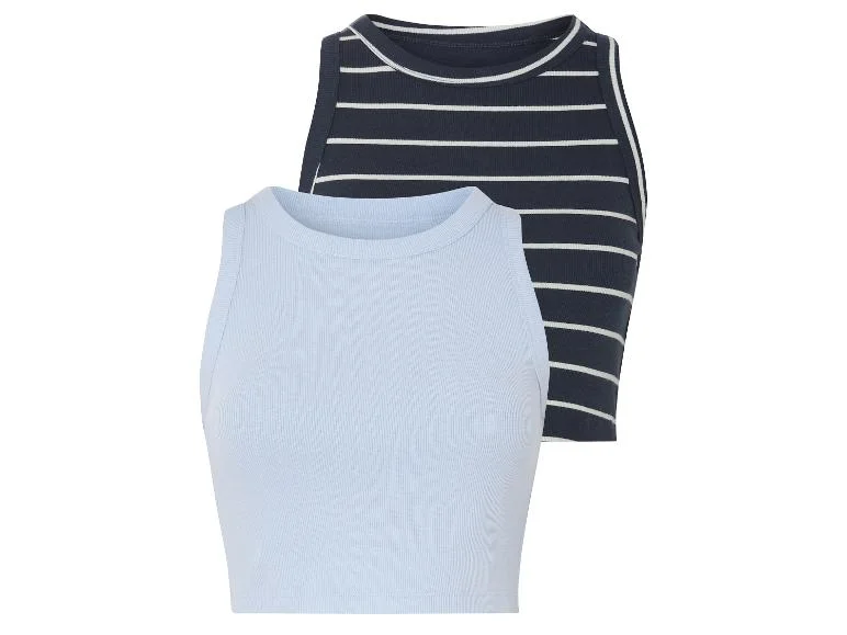 Lot de 2 tops courts femme - Image 3