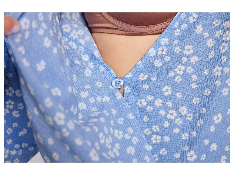 Robe effet cache-cœur femme