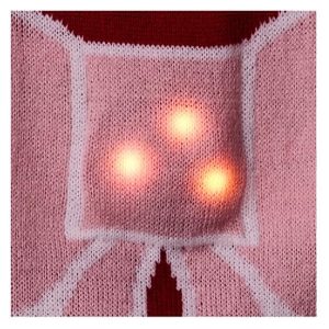 Pullover de Noël à LED fille