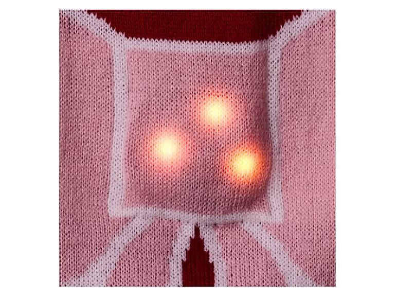 Pullover de Noël à LED fille