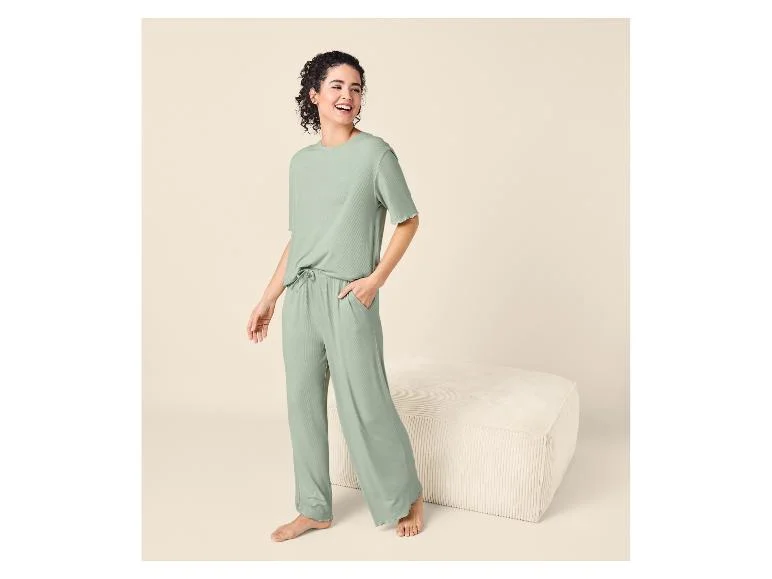 Ensemble pyjama côtelé Premium femme - Image 9