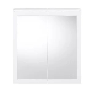 Armoire de toilette miroir Basel, 68,5 x 75,1 x 16,9 cm, blanche — SKU HWR7R72DN54JCXGQ
