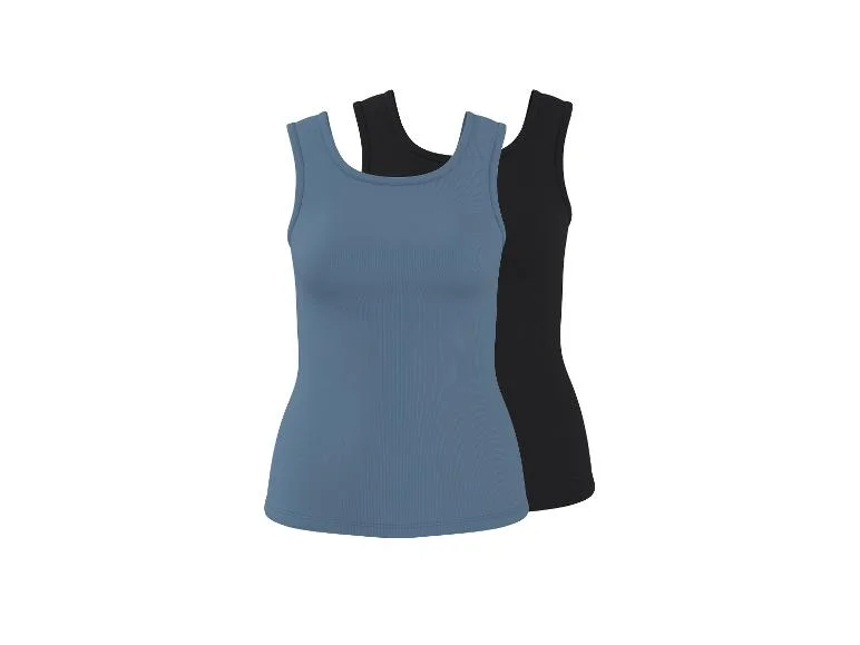 Lot de 2 débardeurs côtelés femme — SKU GETRRF9Q1LM40GKKTR - Image 3