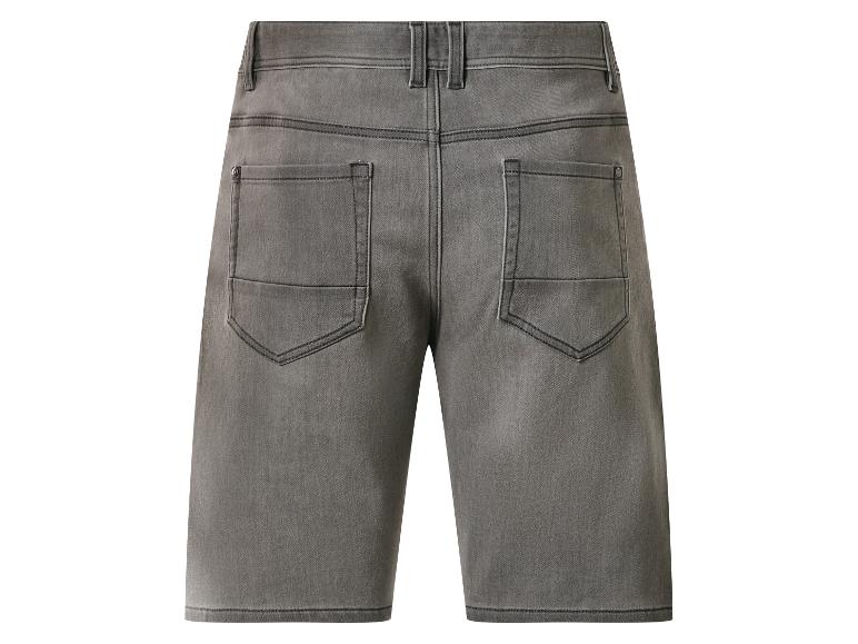 Short en jean molletonné pour homme