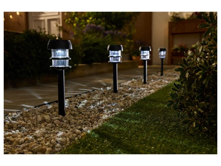 Lot de 4 balises solaires à LED - Image 16
