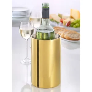 Refroidisseur à vin en acier inoxydable d’une contenance de 1,6 l env.