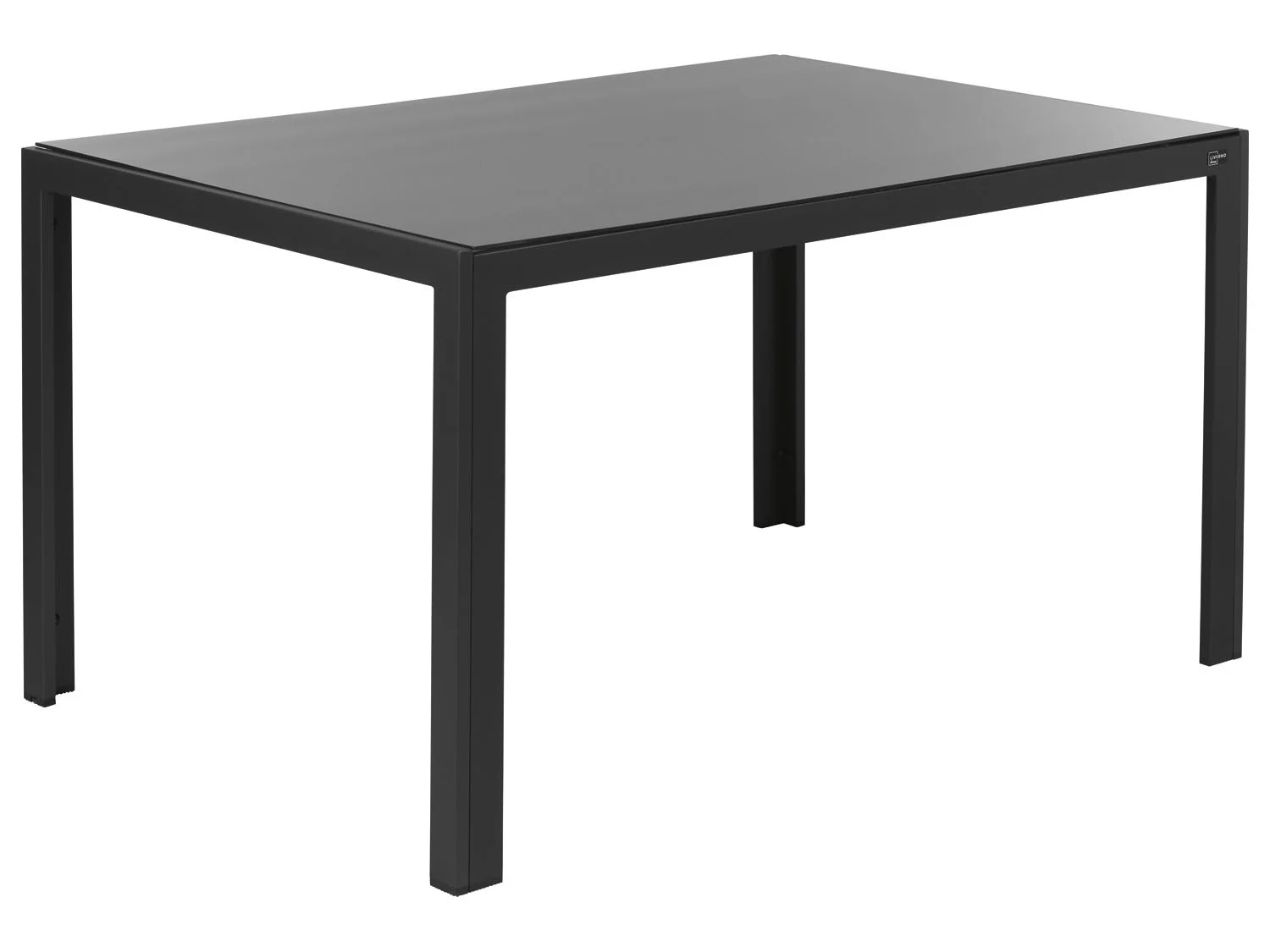 Table de jardin Houston en aluminium, noir - Image 7