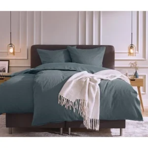 Parure de lit double face en satin, 140 x 200 cm