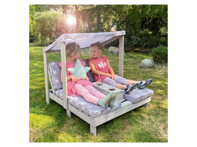 Chaise longue double d'extérieur pour enfant