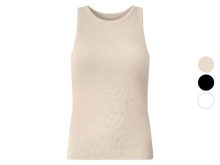 Débardeur côtelé soutien-gorge intégré femme - Image 6