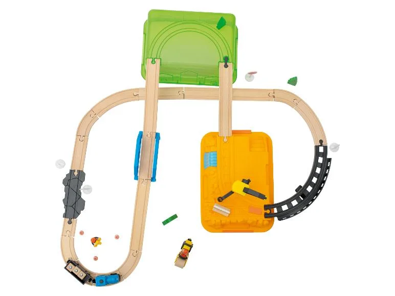 Set de chemin de fer en bois — SKU GCIH53LDCAXKW5N9 - Image 4