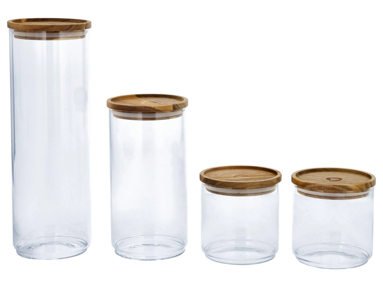 Boîtes de conservation en verre, 4 pièces - Image 3