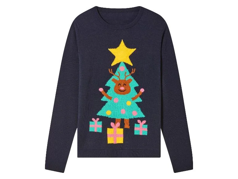 Pullover de Noël à LED fille - Image 3