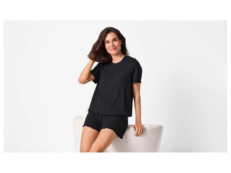 Ensemble pyjama côtelé femme - Image 3