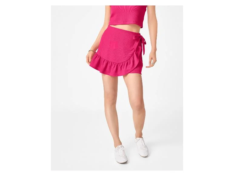 Jupe-short portefeuille femme - Image 7