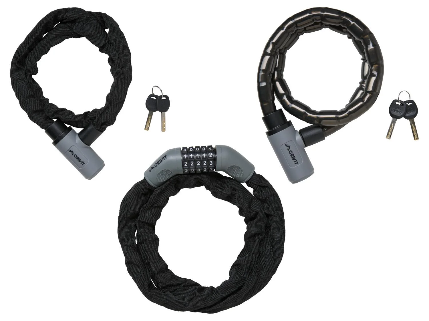 Chaîne antivol pour vélo ou câble antivol blindé pour vélo - Image 9