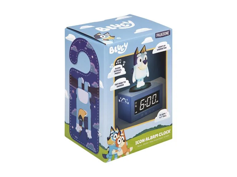 Réveil Peppa Pig ou Bluey