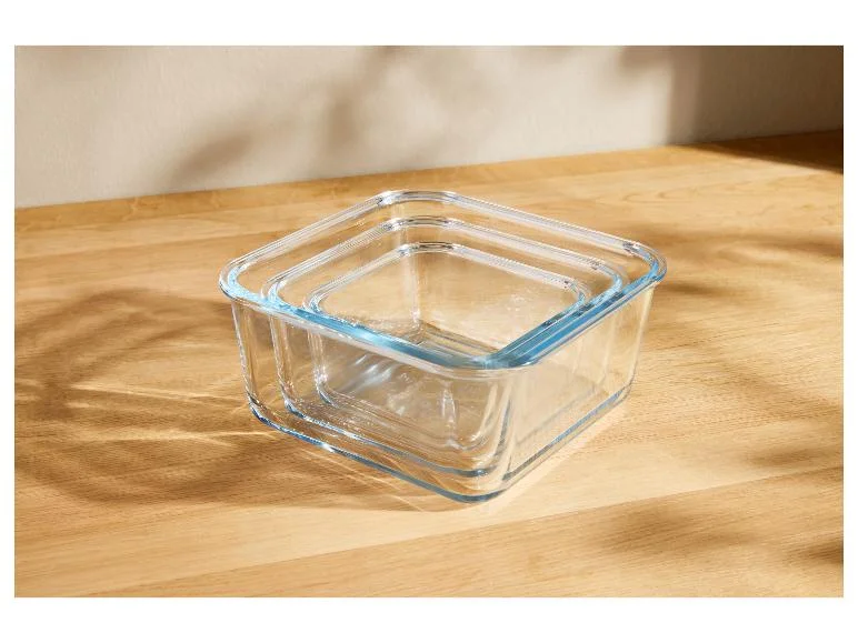 Set de boîtes de conservation en verre, 3 pièces - Image 13