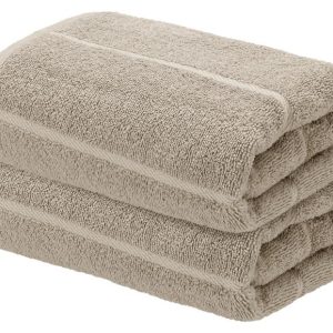 Lot de 2 serviettes de toilette en éponge, 50 x 100 cm — SKU XQ8GKUEXFCB52G2J7