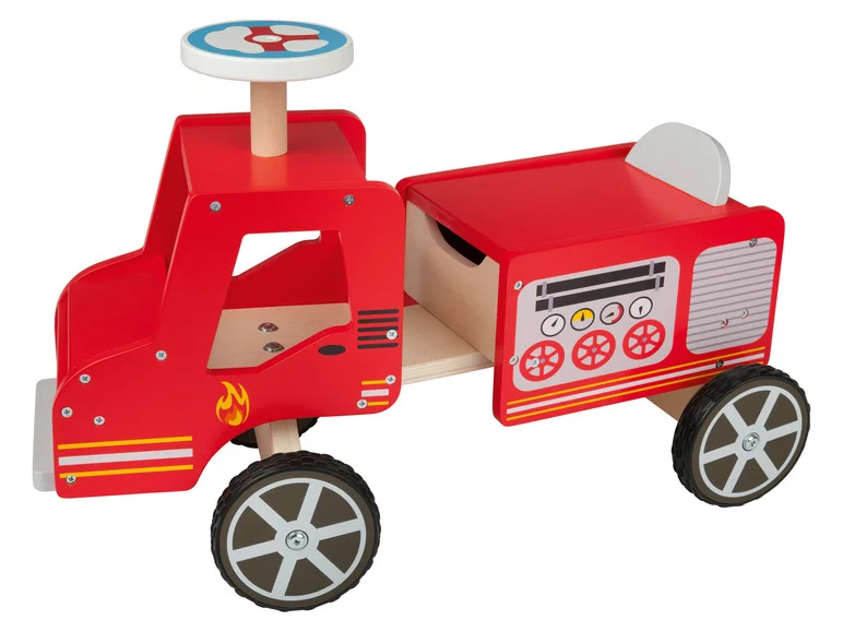 Camion à glissière en bois - Image 3