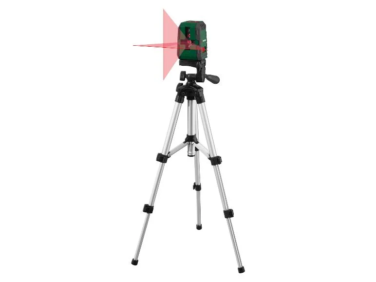 Niveau laser en croix avec trépied PKLL 10 B4, rouge, 10 m — SKU 9U9NDDP65EVY591W - Image 2