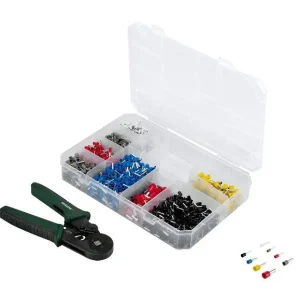 Set pince à sertir et accessoires, 1801 pièces