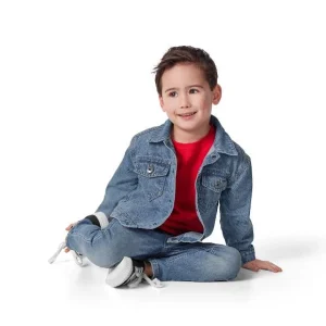 Veste en jean enfant