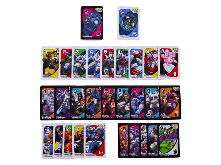 Jeu de cartes Flip Transformers - Image 4