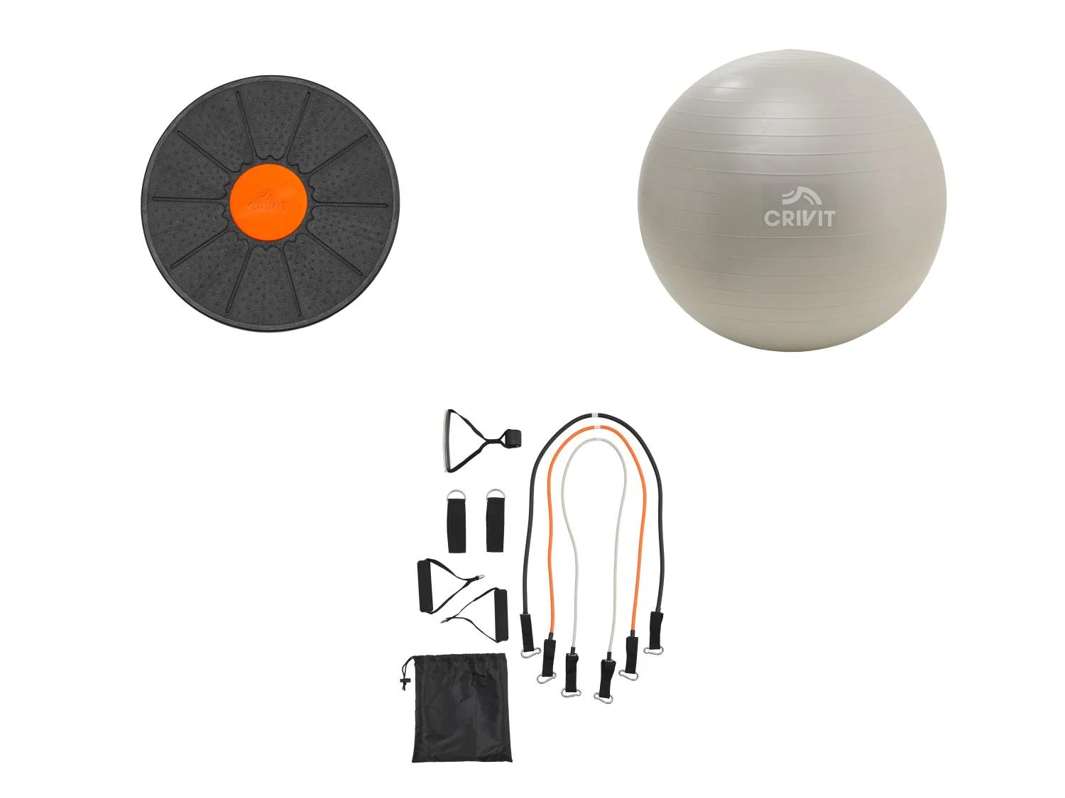 Plateau d’équilibre ou ballon de gymnastique ou bandes de fitness - Image 15