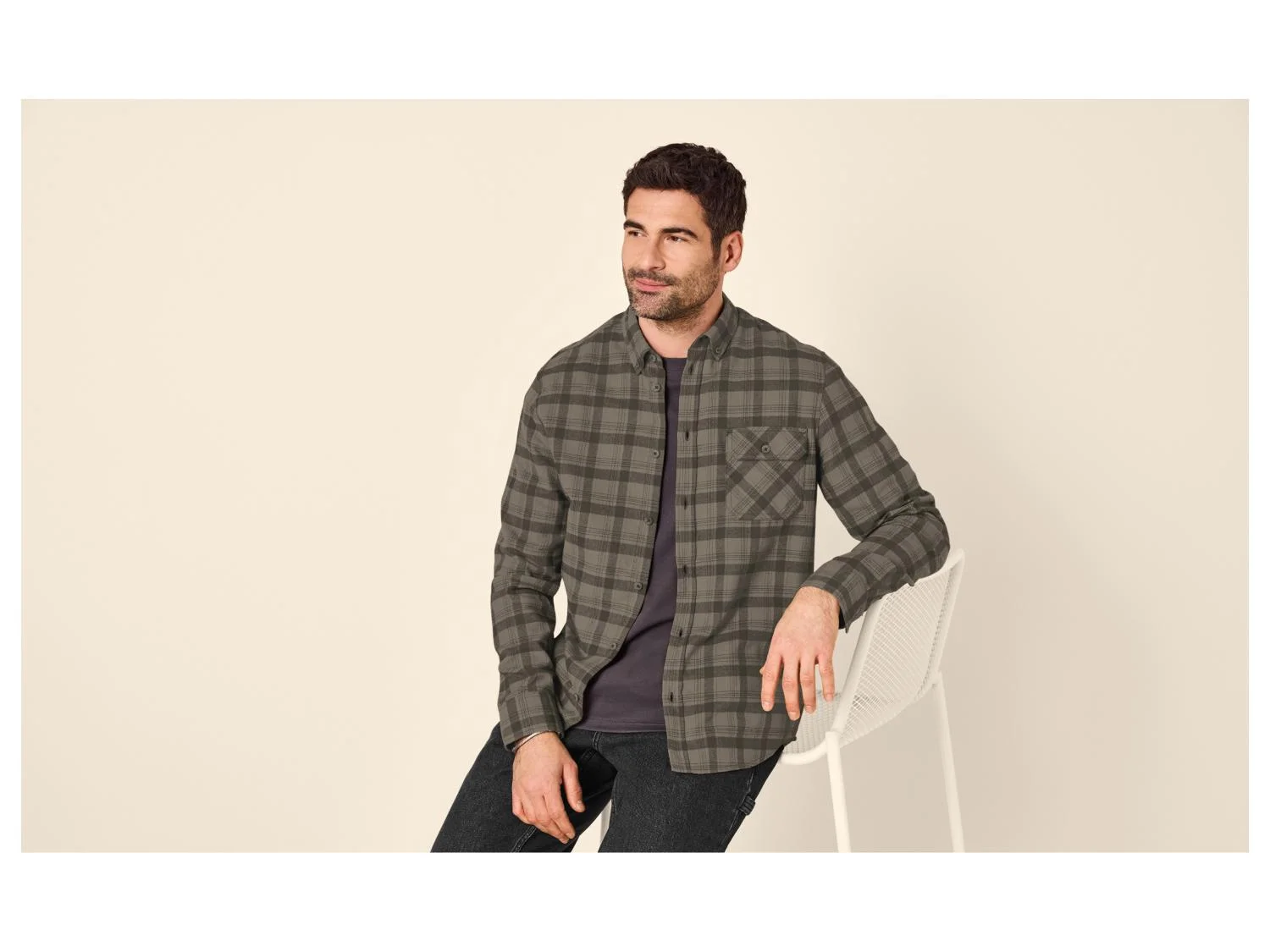 Chemise en flanelle homme — SKU XZ7EOW3KUG545XCP4 - Image 12
